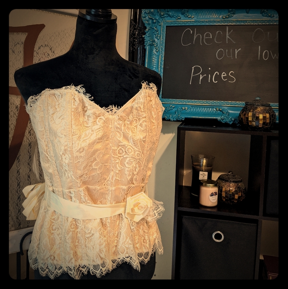 Sexy Lace Bustier